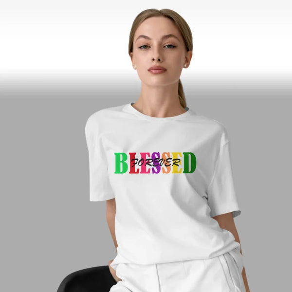 Blessed Forever Women’s Half Sleeve T-Shirt