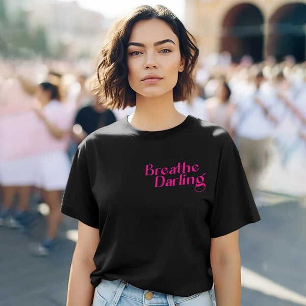 Breathe Darling Women’s Oversized T-shirt