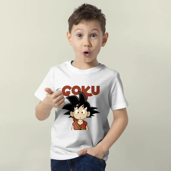 Goku Kids Half Sleeves T-shirt for Boys