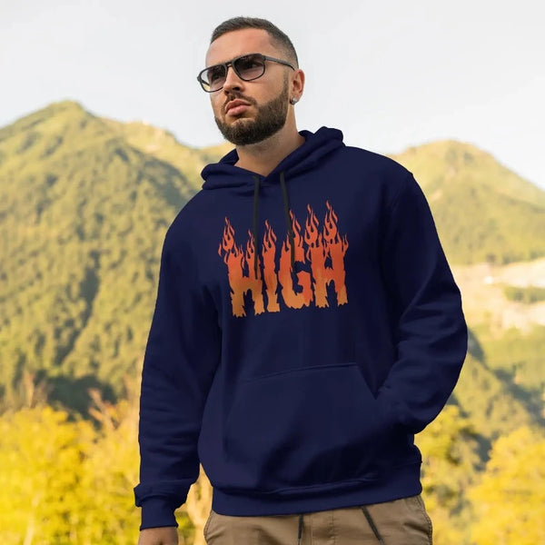 HIGH Graphic Hoodie For Men