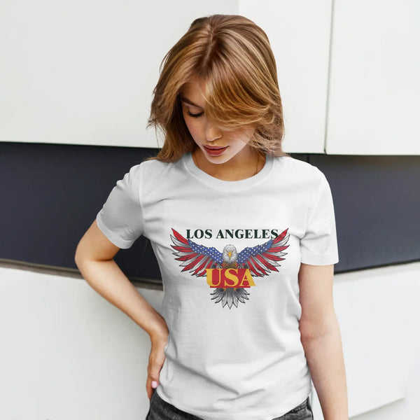 USA Graphic Printed Women’s T-shirt
