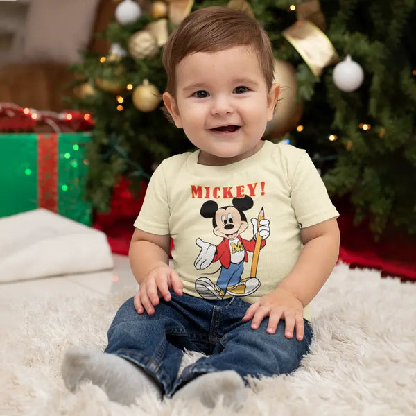 Mickey Kids Half Sleeves T-shirt for Boys