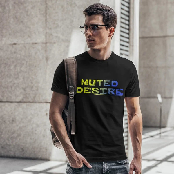 Mute Desire Men's Half Sleeves T-shirt