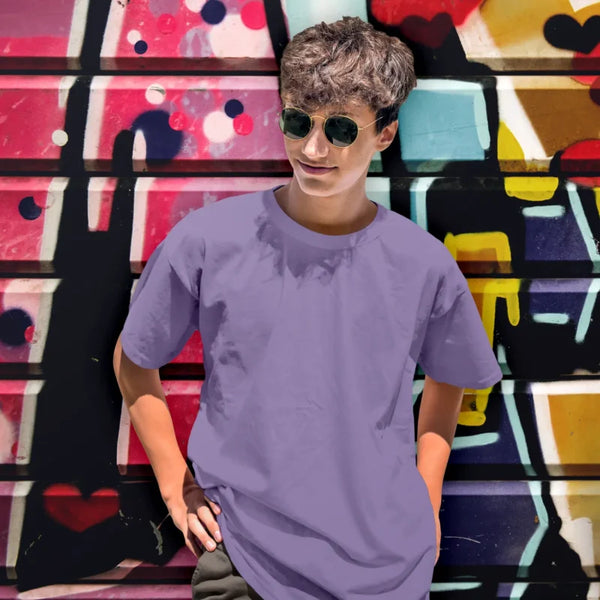 Lavender Plain Men’s Oversized T-shirt