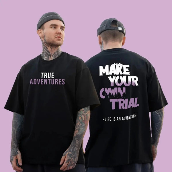 True Adventures Oversized T-shirt For Men