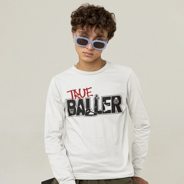 True Baller Men's Full Sleeves T-shirt