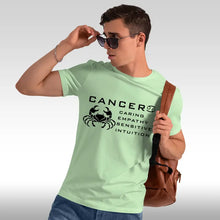 Cancer Zodiac Sign Men Half Sleeves T-Shirt