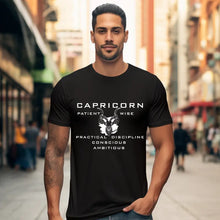 Capricorn Zodiac Half Sleeve T-Shirt for Men