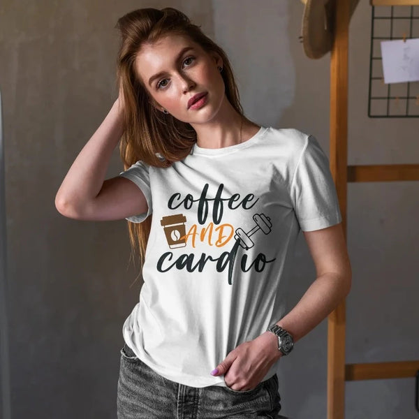 Coffee and Cardio’ Women’s T-Shirt