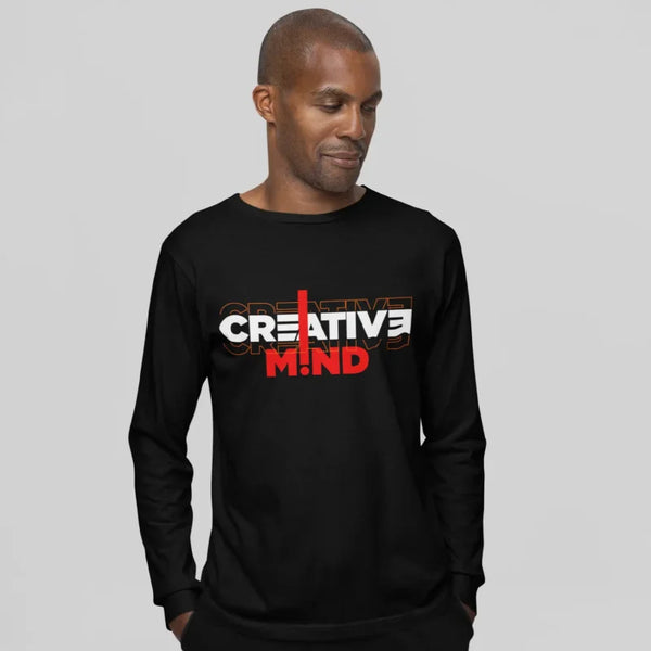 Creative Mind Men's Full Sleeves T-shirt