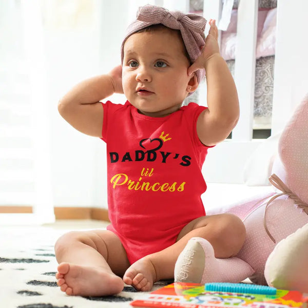 Daddy's Little Princess Baby Rompers