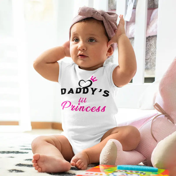 Daddy's Little Princess Baby Girl Rompers