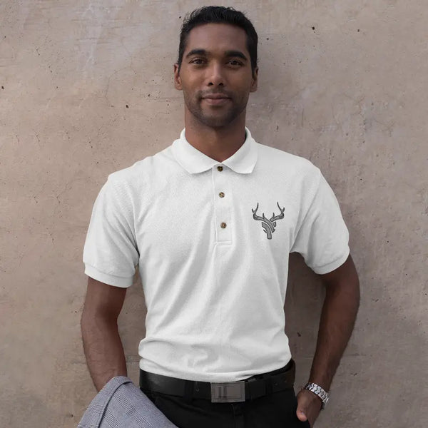 Classic Polo Men White Collar T-shirt