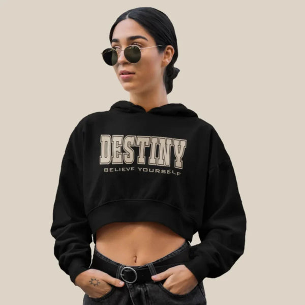 Destiny Women’s Crop Hoodie