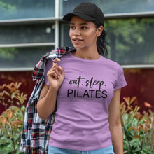 Eat Sleep Printed Round Neck T-shirt For Women
