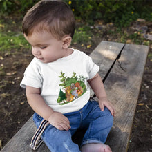 Wild Animal Design Toddlers Half Sleeves T-shirt