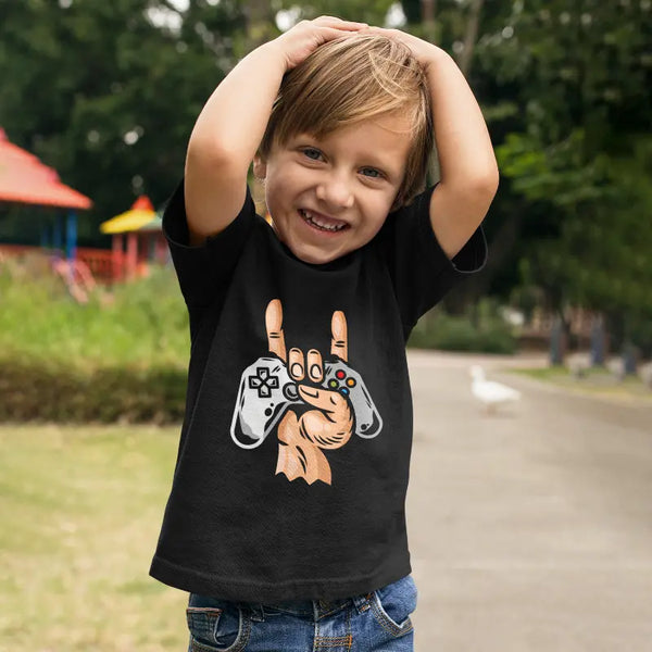 Gaming Graphics Kids Half Sleeves T-shirt for Boys