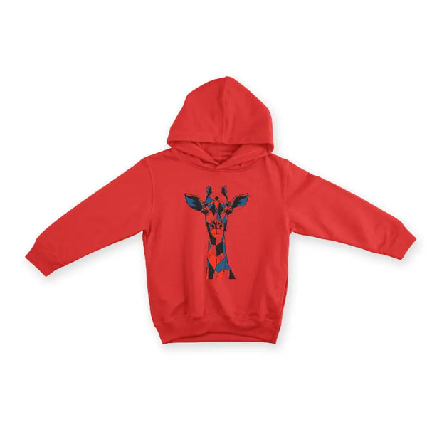 Giraffe Graphic Hooded Sweatshirt for Boys
