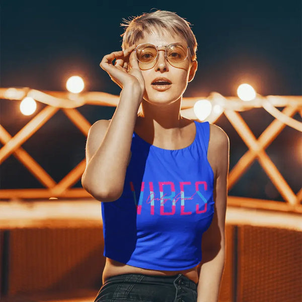 Good Vibes Only Crop Tank top