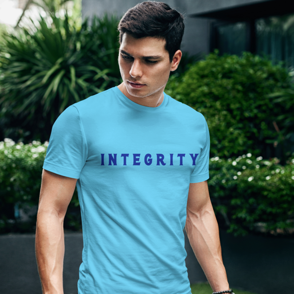 Integrity Casual Half Sleeves T-shirt For Men