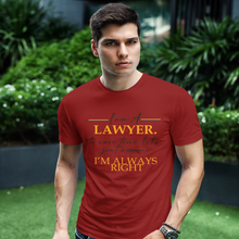 Lawyers Men’s Half Sleeve T-shirt