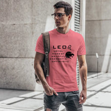 Leo Zodiac Half Sleeve T-Shirt for Men