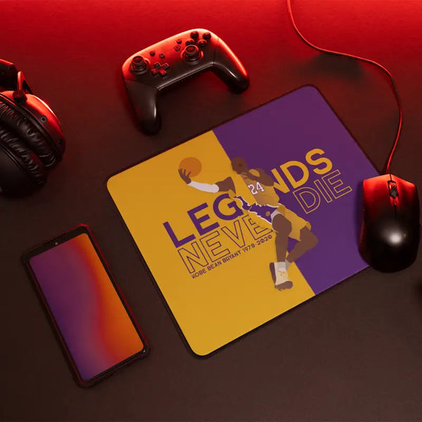 Legends Never Die Designer Mouse Pad