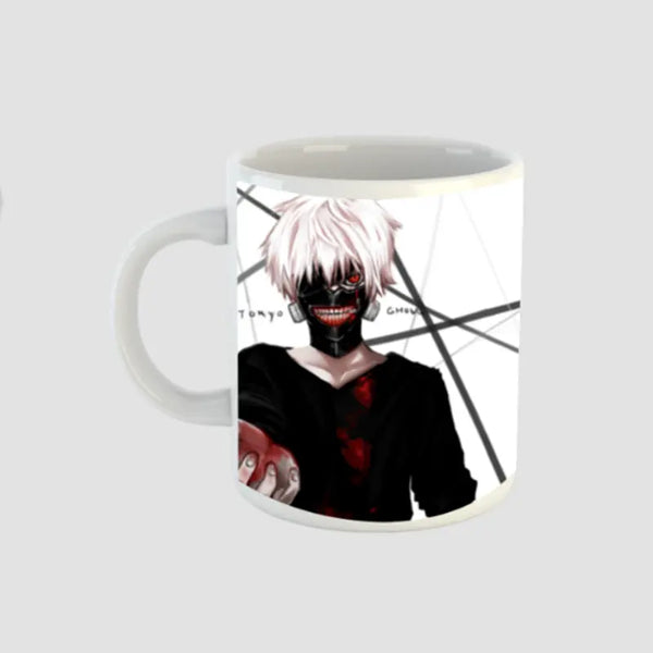 Anime Printed White Coffee Mug
