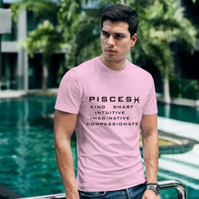 Pisces Half Sleeves T-Shirt for Men