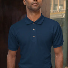 Men's Plain Polo Collar T-shirt