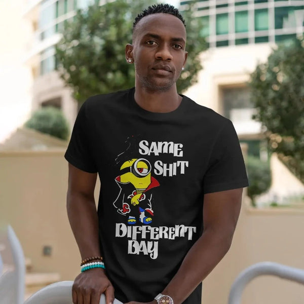 Same Shit Different Day Men's Half Sleeves T-shirt