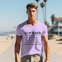 Virgo Zodiac Half Sleeve T-Shirt for Men